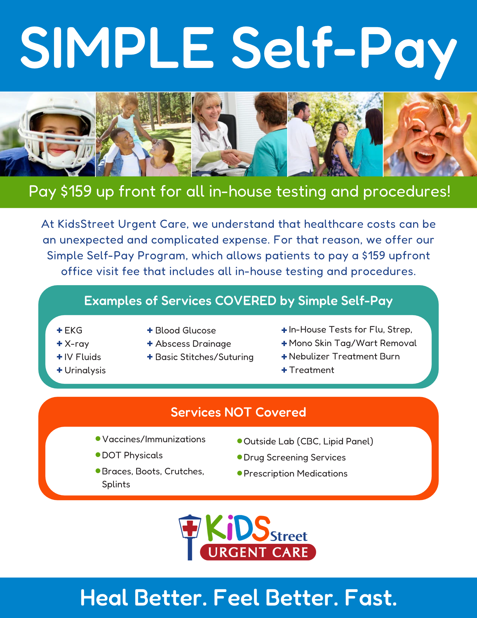 KIdsStreet 159 self pay KIdsStreet 159 self pay
